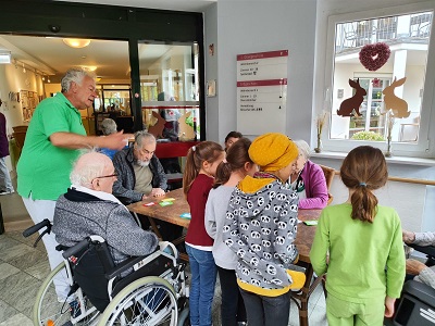 Besuch Vom Schulkinder 1kl