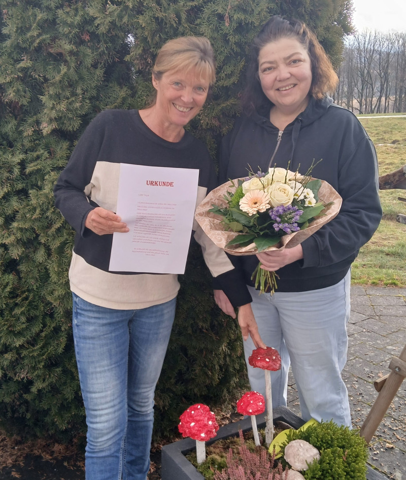 Jubil Um Tanja Sa Mannshausen